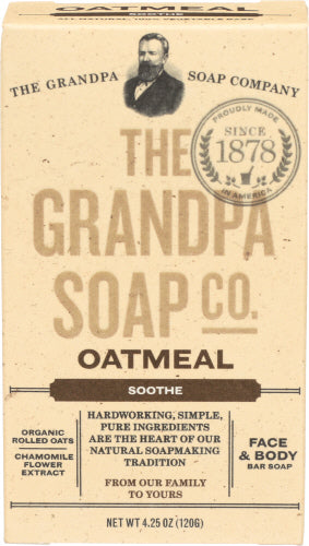 Grandpas - Soap Bar Oatmeal, 4.25 Oz