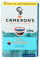 CAMERONS COFFEE - Specialty Coffee Coffee, 12 Count - Pack of 6