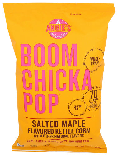 Angie's - BoomChickaPop Kettle Corn Popcorn Salted Maple 5.5 Oz | Pack of 12