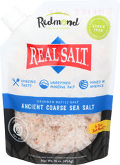 Redmond - Real Salt Ancient Coarse Sea Salt, 16 Oz  | Pack of 3