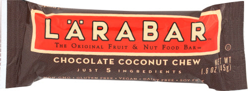 Larabar - Chocolate Coconut Chew Bar, 1.6 Oz | Pack of 16