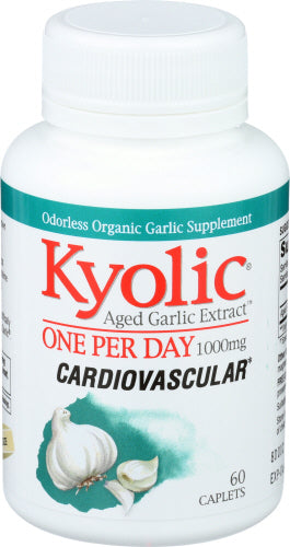 Kyolic - Aged Garlic Extract One per Day Cardiovascular 1000 Mg - 60 Caplets