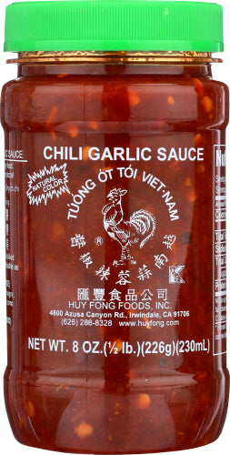 Huy Fong - Chili Garlic Sauce, 8 Oz | Pack of 24