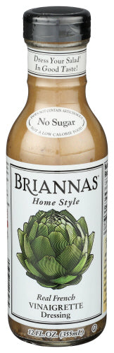 Briannas - Home Style Dressing French Vinaigrette, 12  Oz | Pack of 6