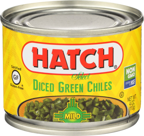 Hatch - Farms Select Diced Green Chiles Mild , 4 Oz  | Pack of 24