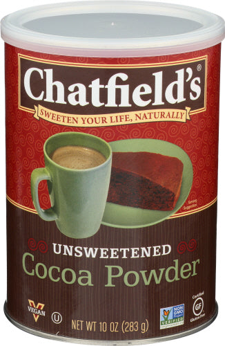 Chatfields - All Natural Cocoa Powder, Unsweetened - 10 Ounce