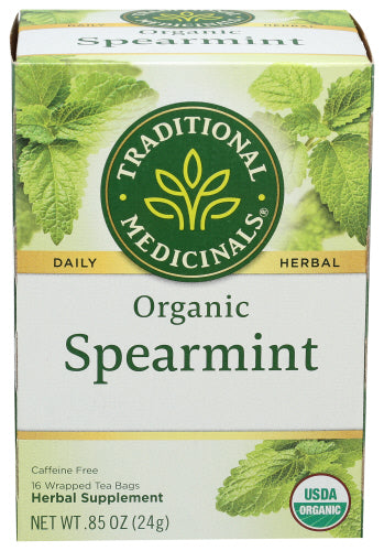 Traditional Medicinals - Spearmint Organic Tea, 32ct | Pack of 6