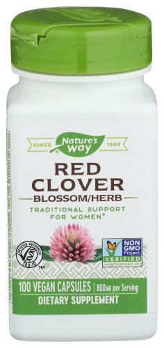 Nature's Way - Red Clover Blossom and Herb, 100 Capsules