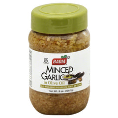 Badia - Minced Garlic in Olive Oil, 8  Oz - Pack of 12