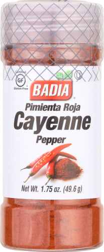 Badia - Cayenne Pepper Ground, 1.75  Oz - Pack of 8