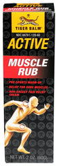 Tiger Balm - Active Muscle Rub, 2 Oz | Pack of 6