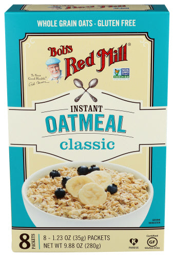 Bob's Red Mill - Classic Instant Oatmeal , 9.88oz | Pack of 4