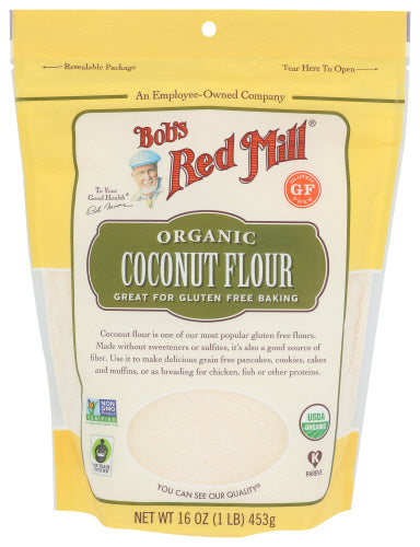 Bob's Red Mill - Organic Coconut Flour - 16oz | Pack of 4
