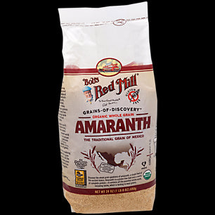 Bob's Red Mill - Organic Whole Grain Amaranth, 24 Oz | Pack of 4