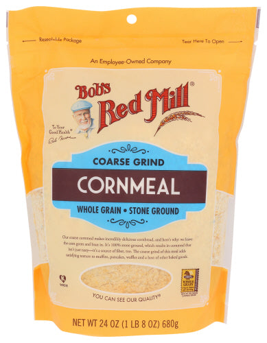 Bob's Red Mill - Coarse Grind Cornmeal, 24 Oz | Pack of 4