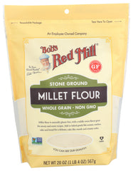 Bobs Red Mill - Millet Flour , 20 Oz  | Pack of 4