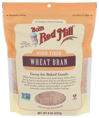 Bob's Red Mill - Wheat Bran 8 Oz | Pack of 4