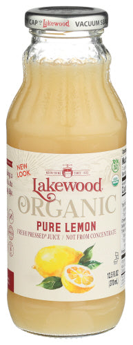 Lakewood - Organic Pure Juice Fresh Pressed Lemon, 12.5 Oz