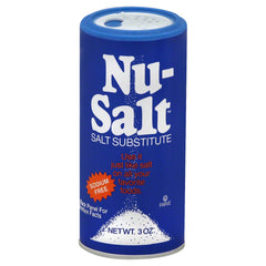 Nu Salt - Substitute Salt, 3-Ounce Shaker - Pack of 12