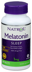 Natrol - Melatonin, Time Release, 1 mg, 90 Tablets