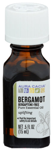 Aura Cacia - Bergamot Essential Oil, 0.5 oz