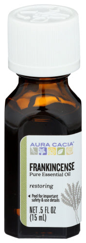 Aura Cacia - Pure Essential Oil, Frankincense, 0.5 fl oz