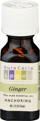 Aura Cacia - Ginger Essential Oil, 0.5 oz