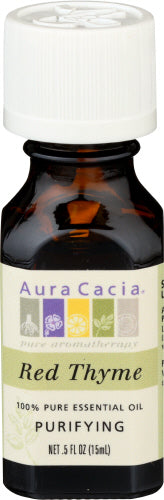 AURA Cacia - Thyme Red Essential Oil, 1/2 Oz