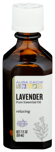 Aura Cacia - Pure Essential Oil Lavender, 2 Fl Oz