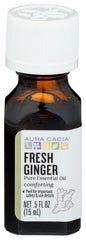 Aura Cacia - Fresh Ginger Essential, 0.5 oz