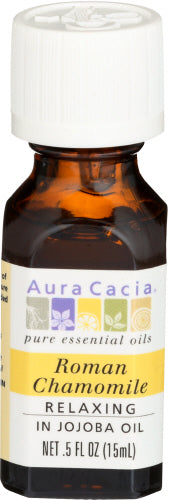 Aura Cacia - Precious Essential Oil Roman Chamomile, 0.5 Oz