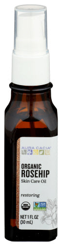 Aura Cacia - Organic Rosehip Skin Care Oil, 1 Oz