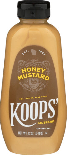 Koops' - Honey Mustard Squeeze, 12  Oz | Pack of 12