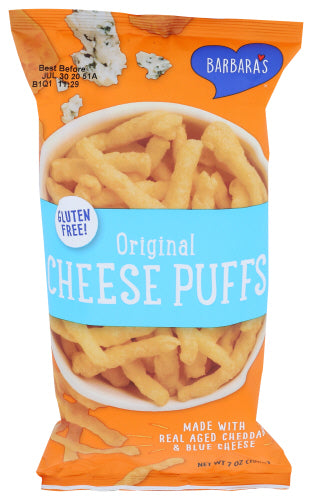 Barbara's - Bakery Original Cheese Puffs, 7  Oz - Pack of 12