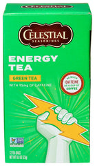 Celestial Seasonings - Energy Green Caffeine Tea, 12 Bag - Pack of 6