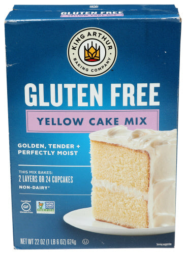 King Arthur - Yellow Cake Mix, 22 Oz | Pack of 6