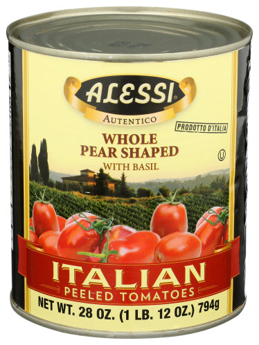 Alessi - Tomato Italian Peeled, 28 oz | Pack of 12