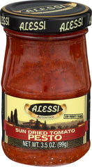 Alessi - Sun Dried Tomato Pesto, 3.5 Ounce | Pack of 12