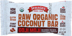 Jennie's - Bar Coconut Goji Moji Raw Organic, 1.5 oz | Pack of 12