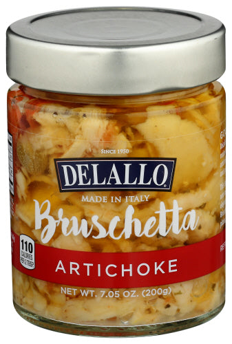 DeLallo - Gourmet Antipasto Artichoke Bruschetta, 7.05 Oz | Pack of 6