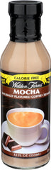 Walden Farms - Flavored Coffee Creamer - Mocha, 12 Oz.  | Pack of 6