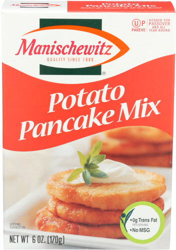 Manischewitz - Potato Pancake Mix, 6 Oz | Pack of 6