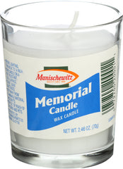 Manischewitz - Memorial Candle Glass, 24 Ct | Pack of 24