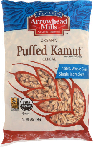 Arrowhead Mills - Puffed Kamut Cereal, 6 Oz