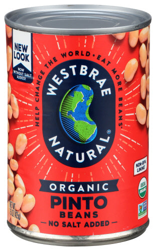 Westbrae - Organic Pinto Beans Fat Free, 15 oz