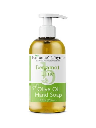 Brittanie's Thyme Organic Natural Hand Soap Bergamot & Lime, 12 Oz