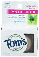 Tom's Dental Floss - Spearmint Anti-Plaque - 32Yd