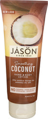 Jason - Smoothing Coconut Hand and Body Lotion, 8  Oz