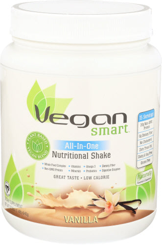 Naturade - Vegan Smart All-in-One Nutritional Shake - Vanilla, 22.75oz