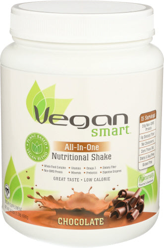 Naturade - Vegan Smart All-in-One Nutritional Shake - Chocolate 24.34oz